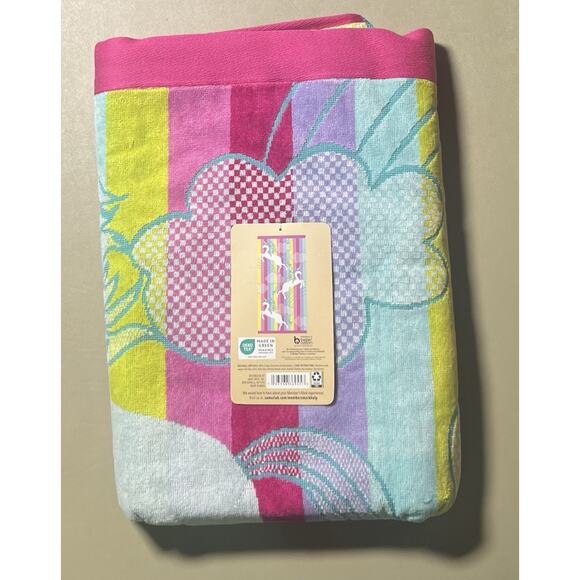 Members Mark Kids Beach Towel Unicorn Meadow 30”x60” - Picture 2 of 5